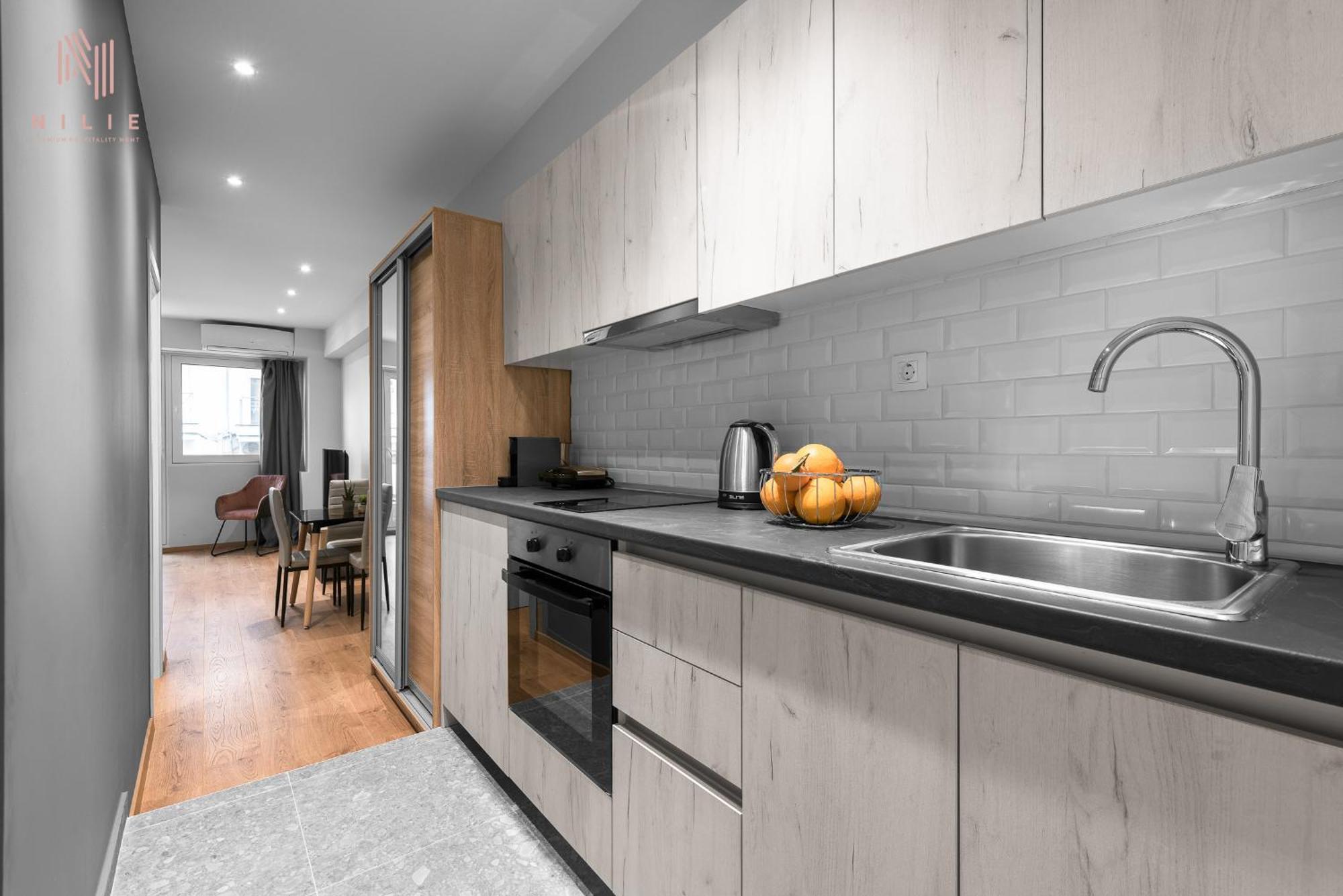 Appartamento Big Apple Aprts, Nilie Hospitality Mgmt Salonicco Esterno foto