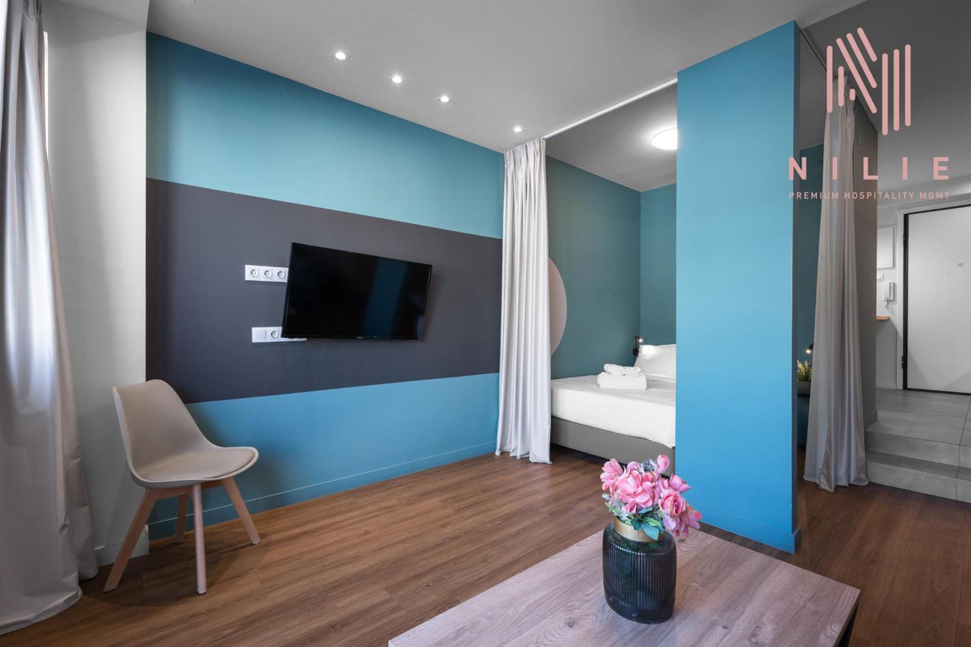Appartamento Big Apple Aprts, Nilie Hospitality Mgmt Salonicco Esterno foto