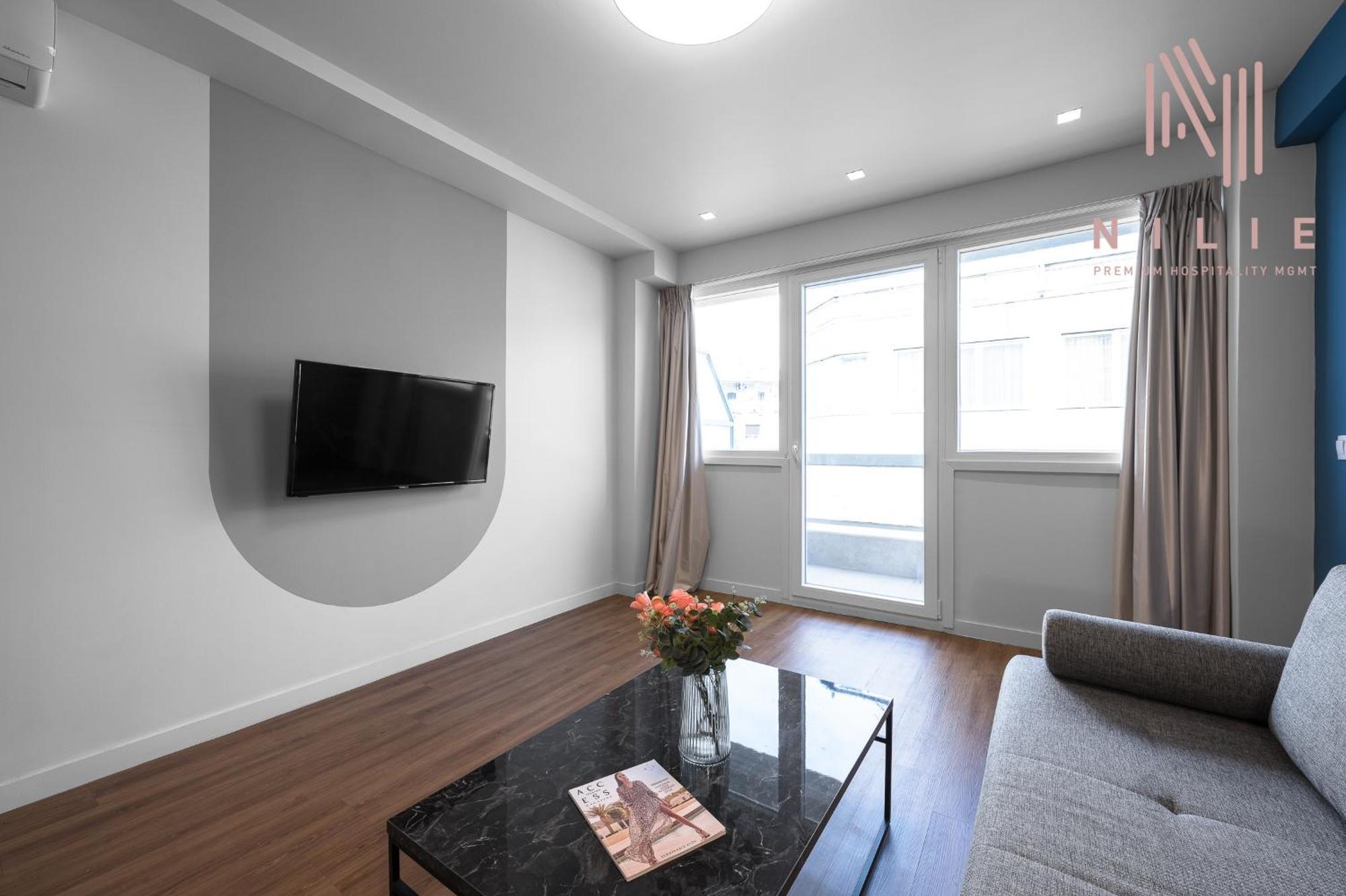 Appartamento Big Apple Aprts, Nilie Hospitality Mgmt Salonicco Esterno foto