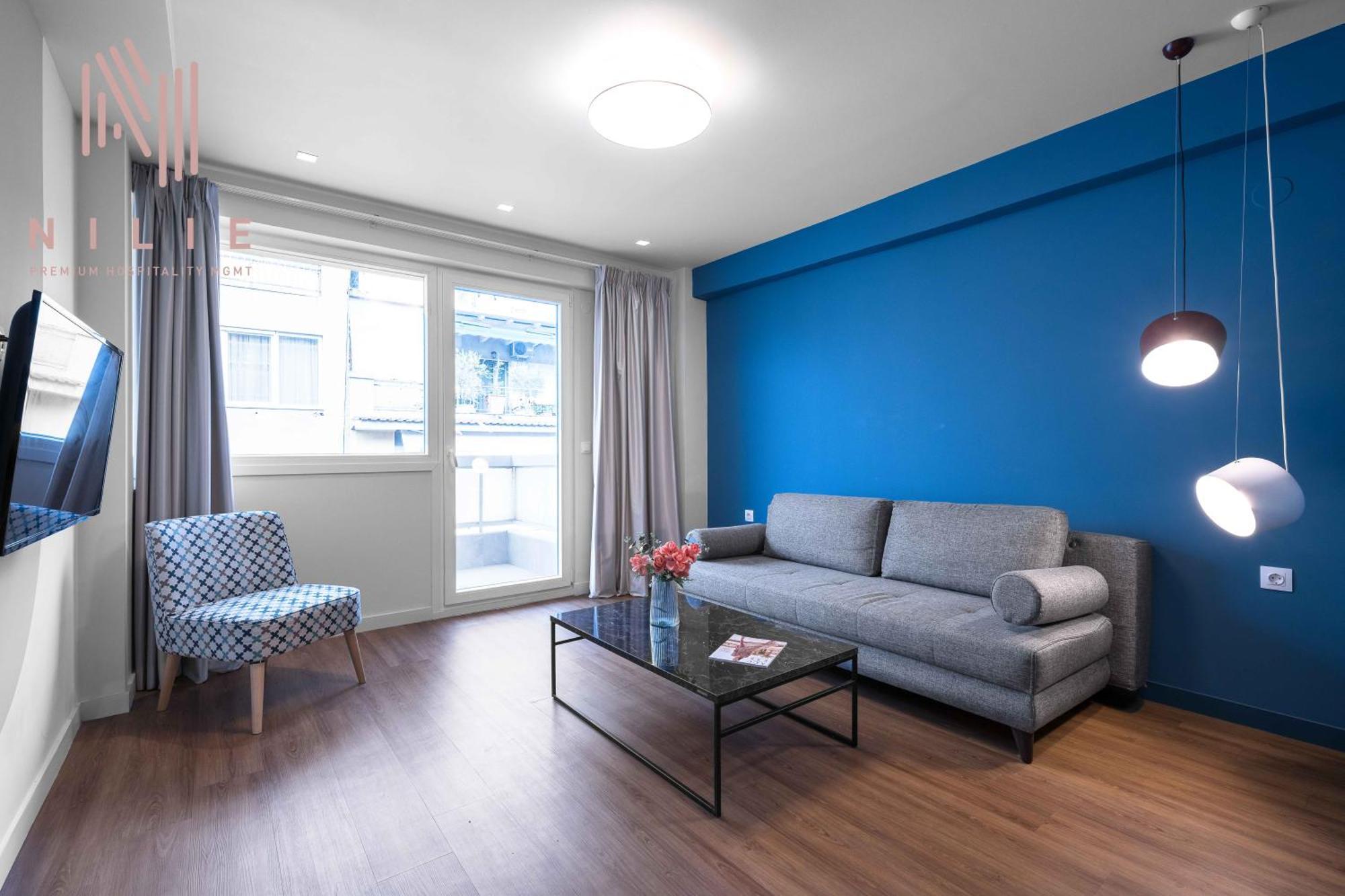 Appartamento Big Apple Aprts, Nilie Hospitality Mgmt Salonicco Esterno foto
